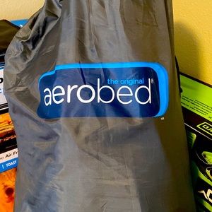 Out of box, The original aero bed. 76” x 60” x 16”